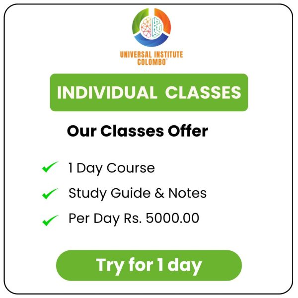 Individual classes (for all subjects)