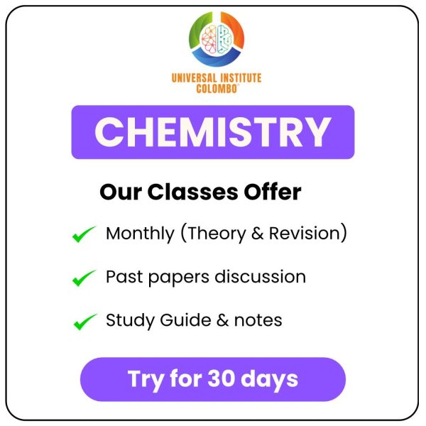 Chemistry – Edexcel/Cambridge IGCSE, O/L